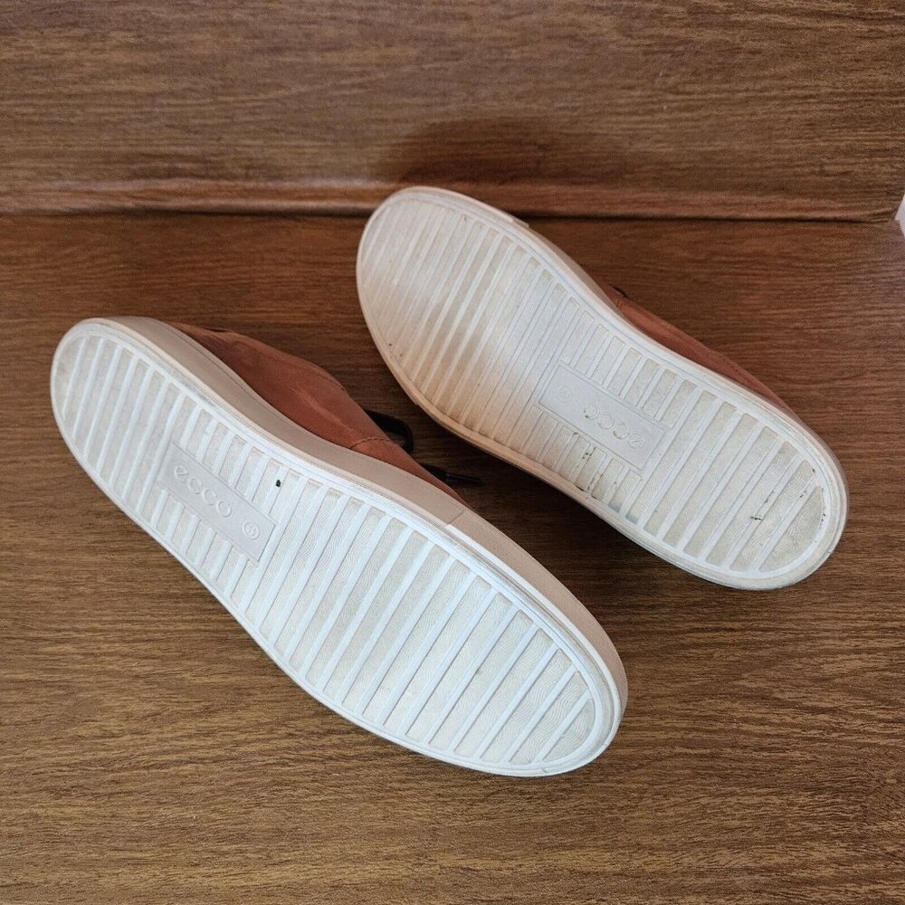 ECCO MEN'S SOFT 7 STREET SNEAKER US Size 11 Tan - Picture 5 of 6